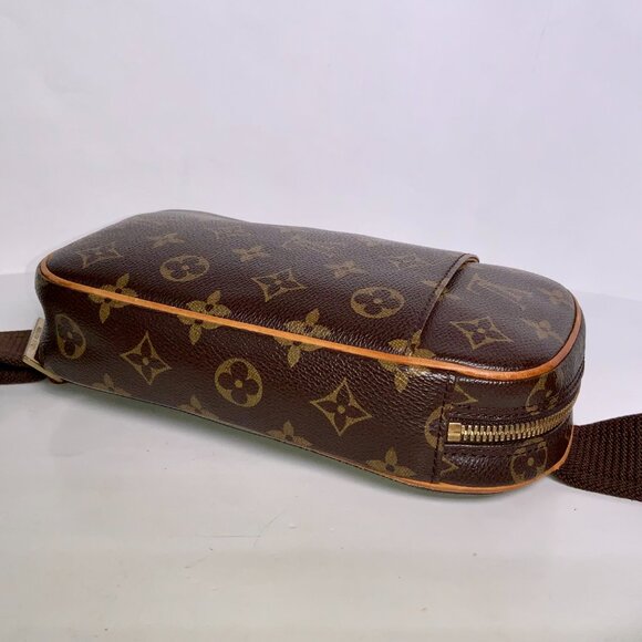 Auth Men's Louis Vuitton Monogram Ganju M51870 Body Bag - Picture 5 of 16
